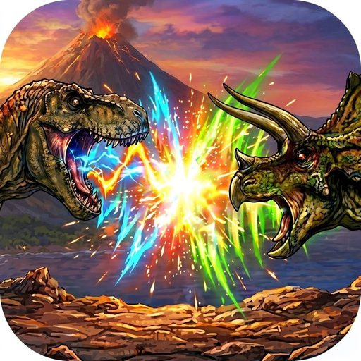 ギャオギャオバトル！声で戦うゲームのアプリアイコン